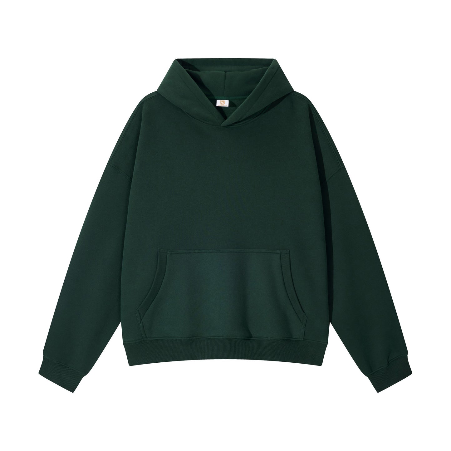 Wholesale Boxy Blank Pullover Fleece Drop Shoulder Sublimation Puff Printing High Quality Manufacturer Hoodies