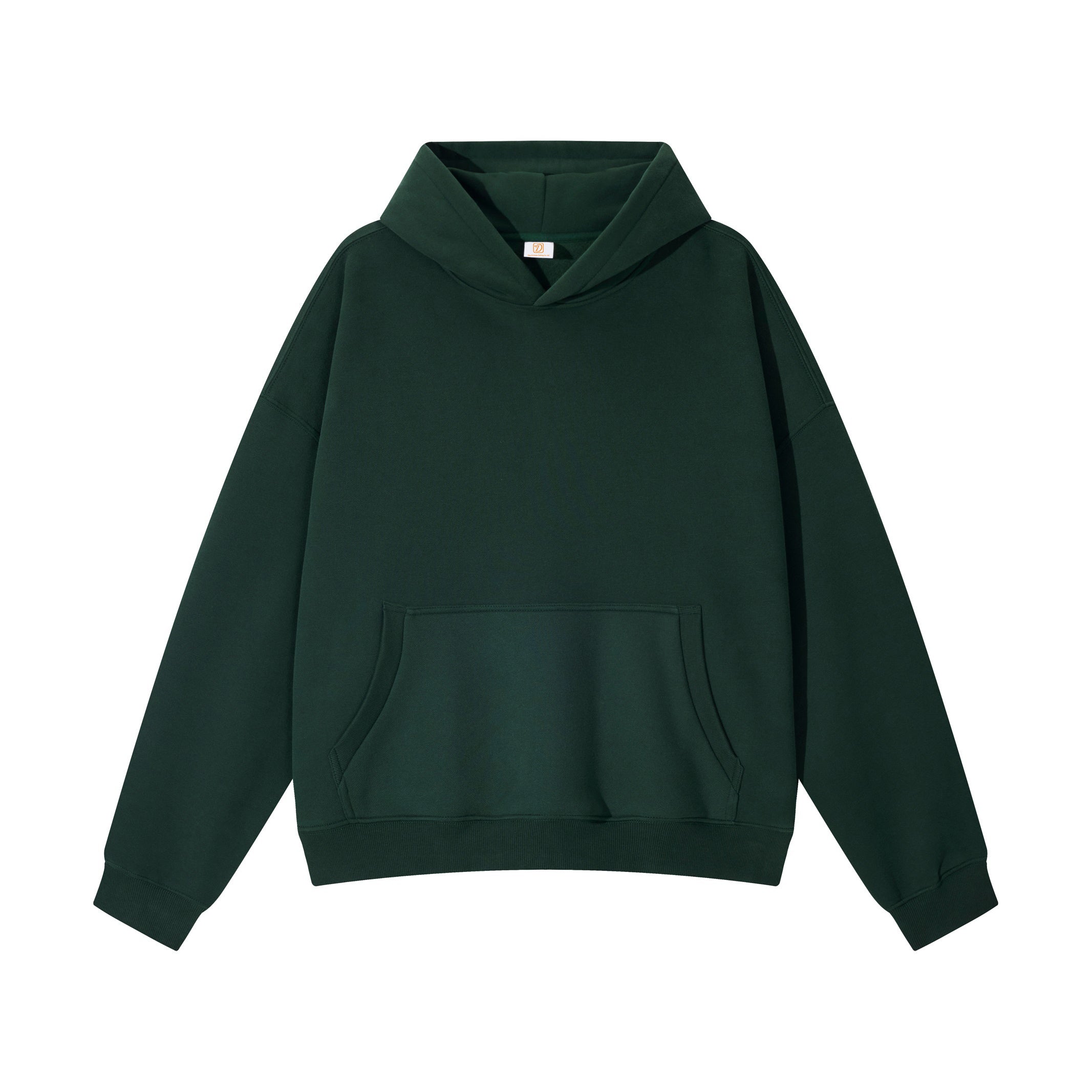Wholesale Boxy Blank Pullover Fleece Drop Shoulder Sublimation Puff Printing High Quality Manufacturer Hoodies
