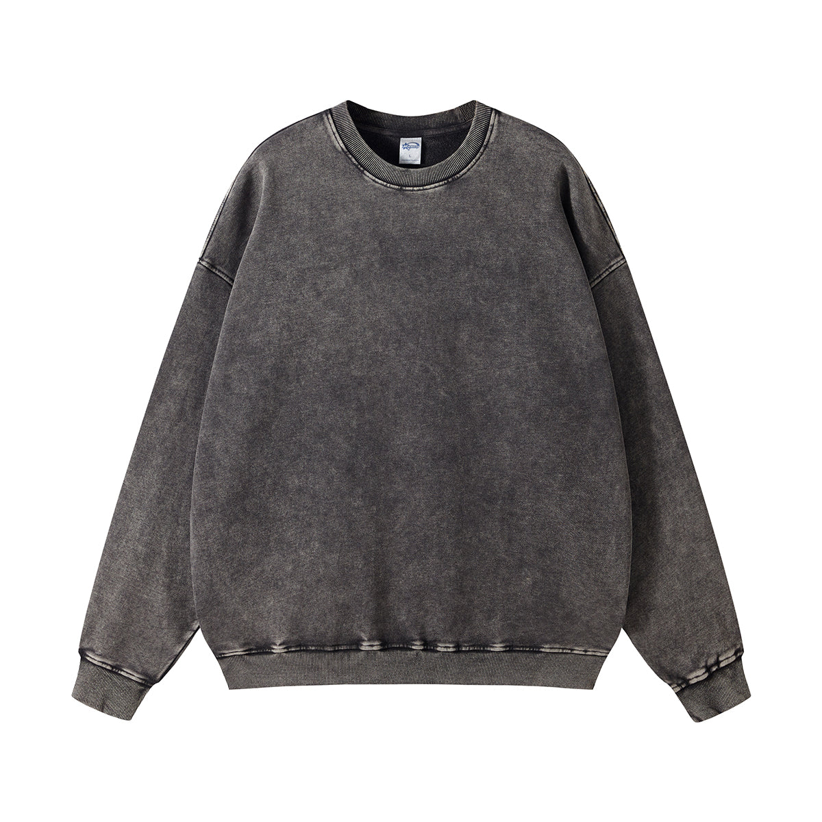 Hoodie Manufacturers Basic 420gsm Hoodies 100% Cotton Heavyweight Batik Round Neck Sweatshirt Personalized Design Winter Style