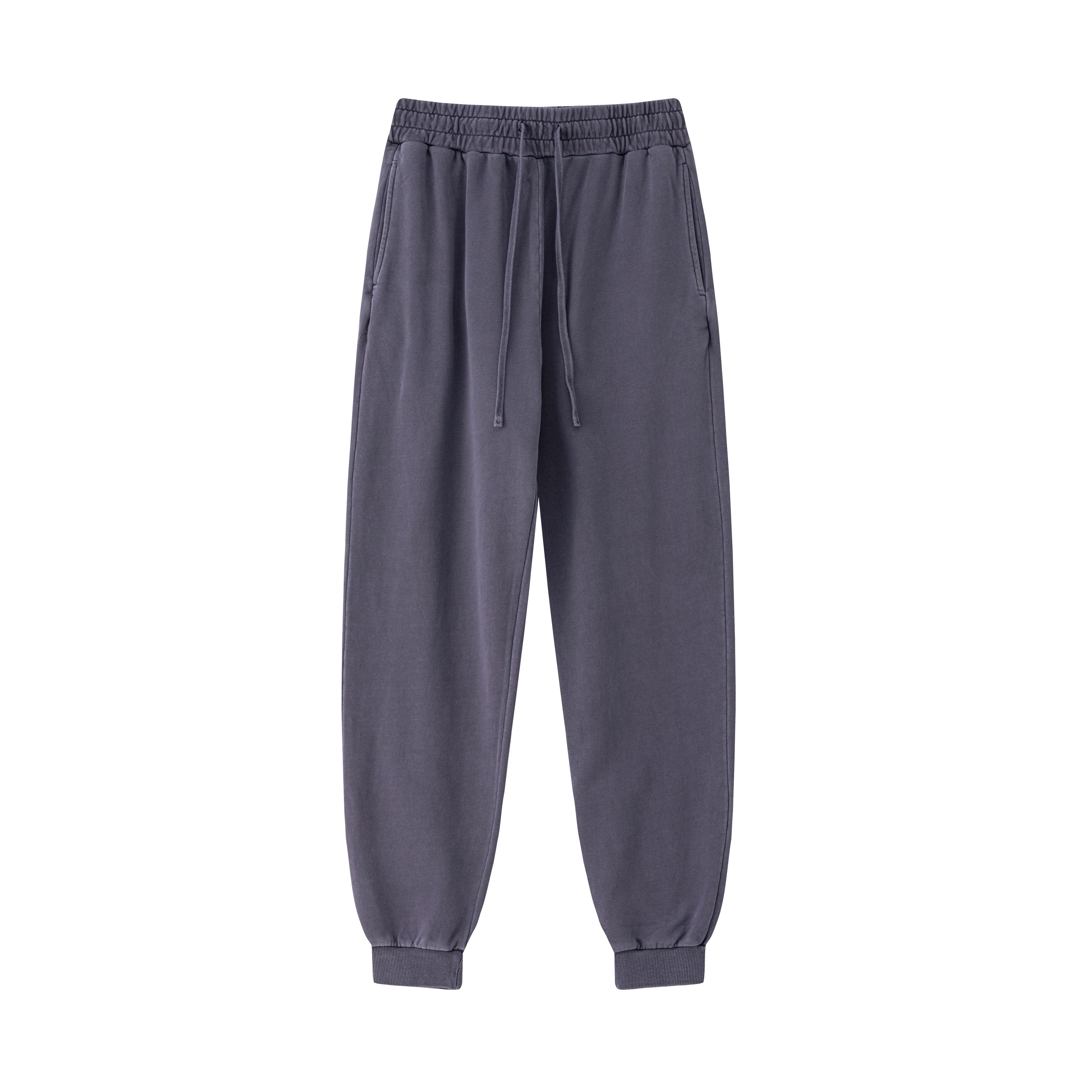 100% Cotton 380g Heavyweight Sweatpants Loose Custom Vintage High Quality Casual Fashion Streetwear Wholesale Sweatpants