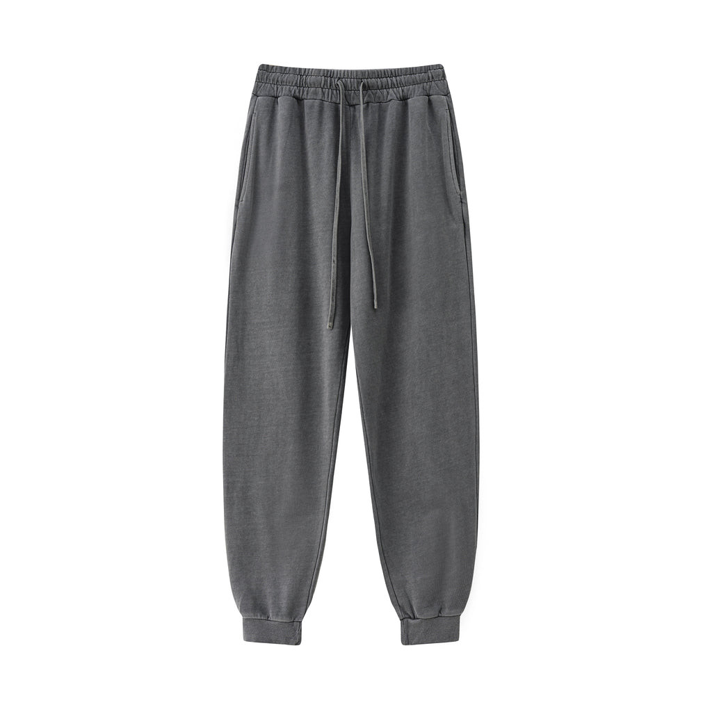 100% Cotton 380g Heavyweight Sweatpants Loose Custom Vintage High Quality Casual Fashion Streetwear Wholesale Sweatpants