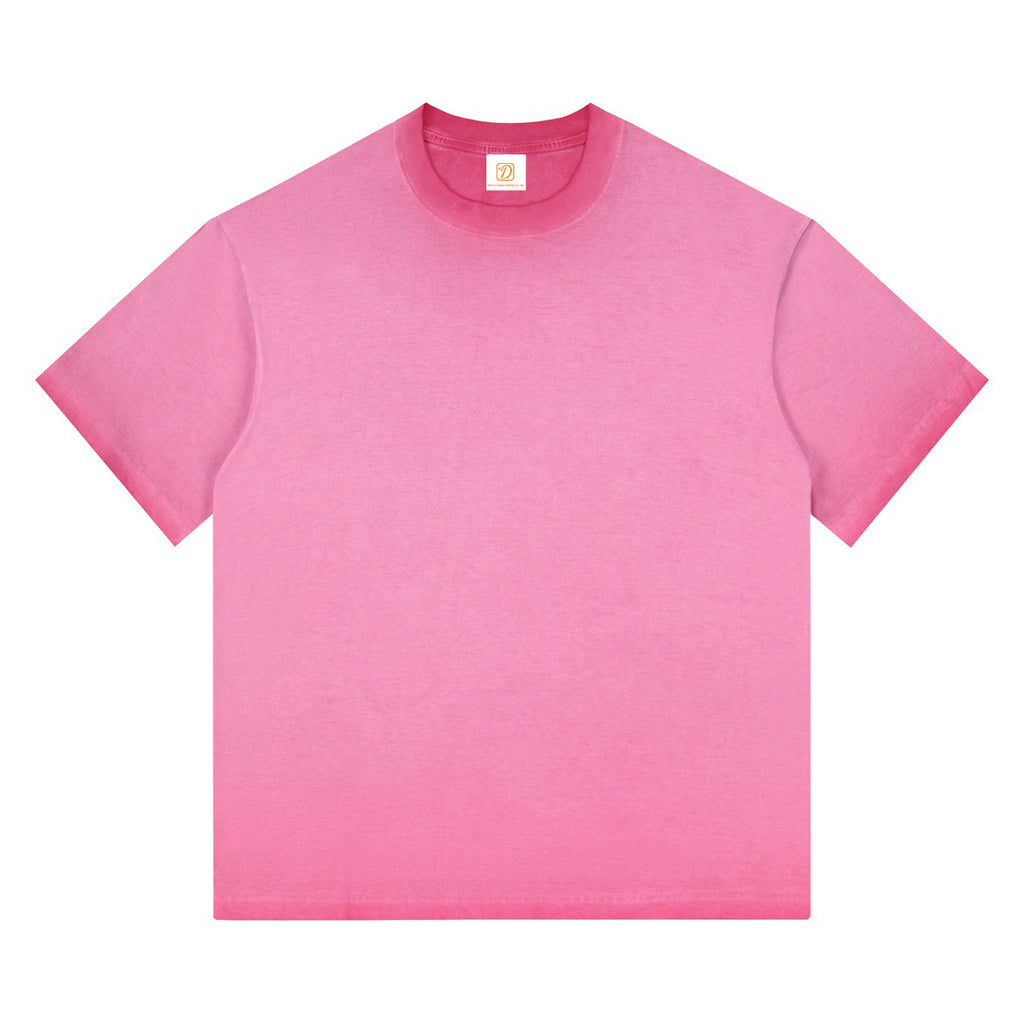 Vintage Drop Shoulder T-shirts 100% Cotton Heavyweigh Washed Personalized High Quality Design FashionTheat Transfers for Tshirts