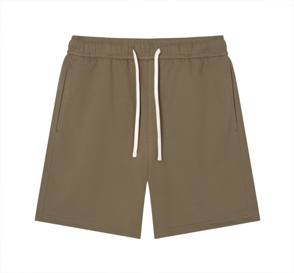 Oem 100 Cotton Heavyweight Pure Colo American Style From a Trendy Brand Casual Shorts Custom logo Men Shorts High Quality
