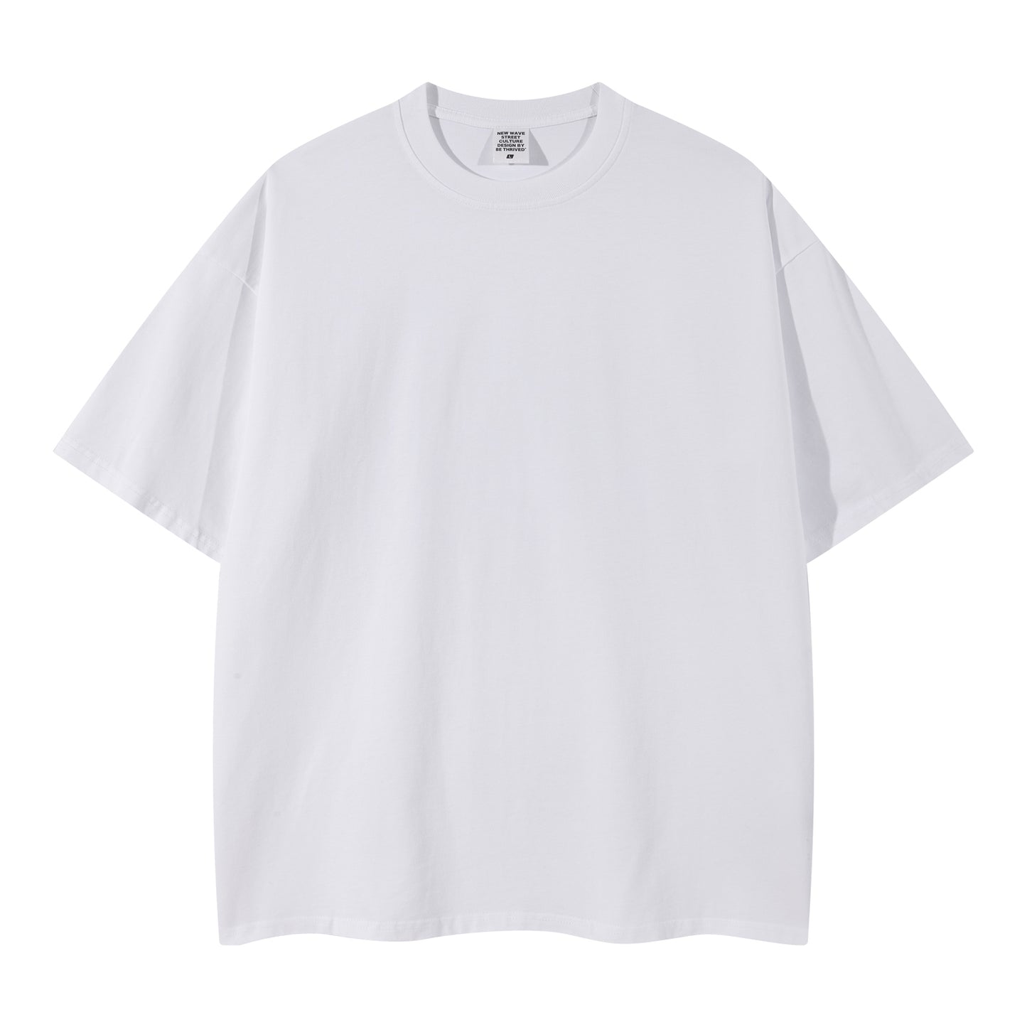 Plain t Shirt Custom Blank Streetwear High Quality Short Sleeve Drop Shoulder Distressed Patchwork Fashion Tshirts Wholesale