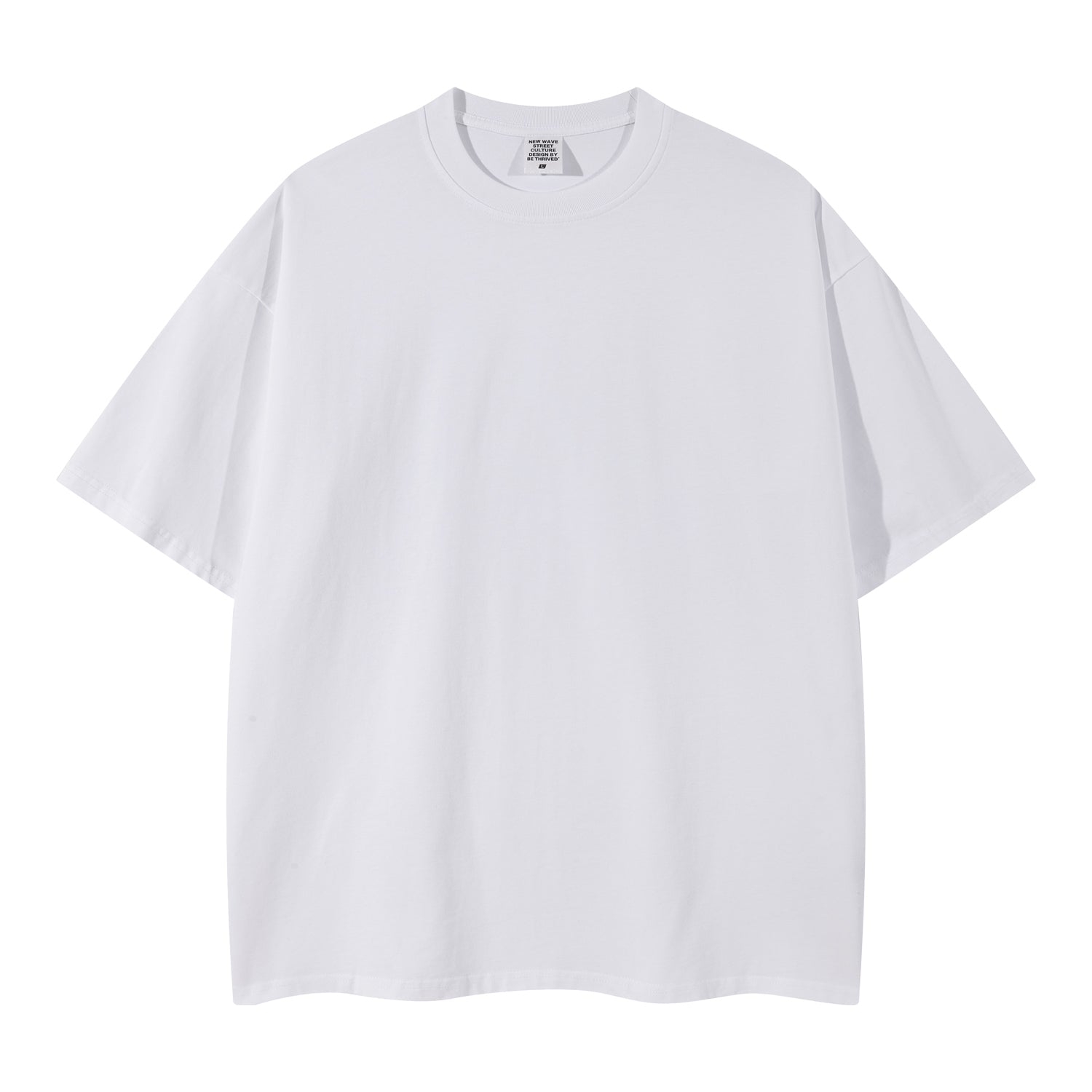 Plain t Shirt Custom Blank Streetwear High Quality Short Sleeve Drop Shoulder Distressed Patchwork Fashion Tshirts Wholesale