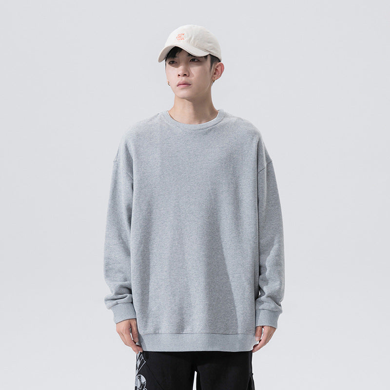 Customizable with Your Favorite Pattern 12 Color French Style Cable Knit Crew Neck Streetwear Plain Blank Hoodie for Printing