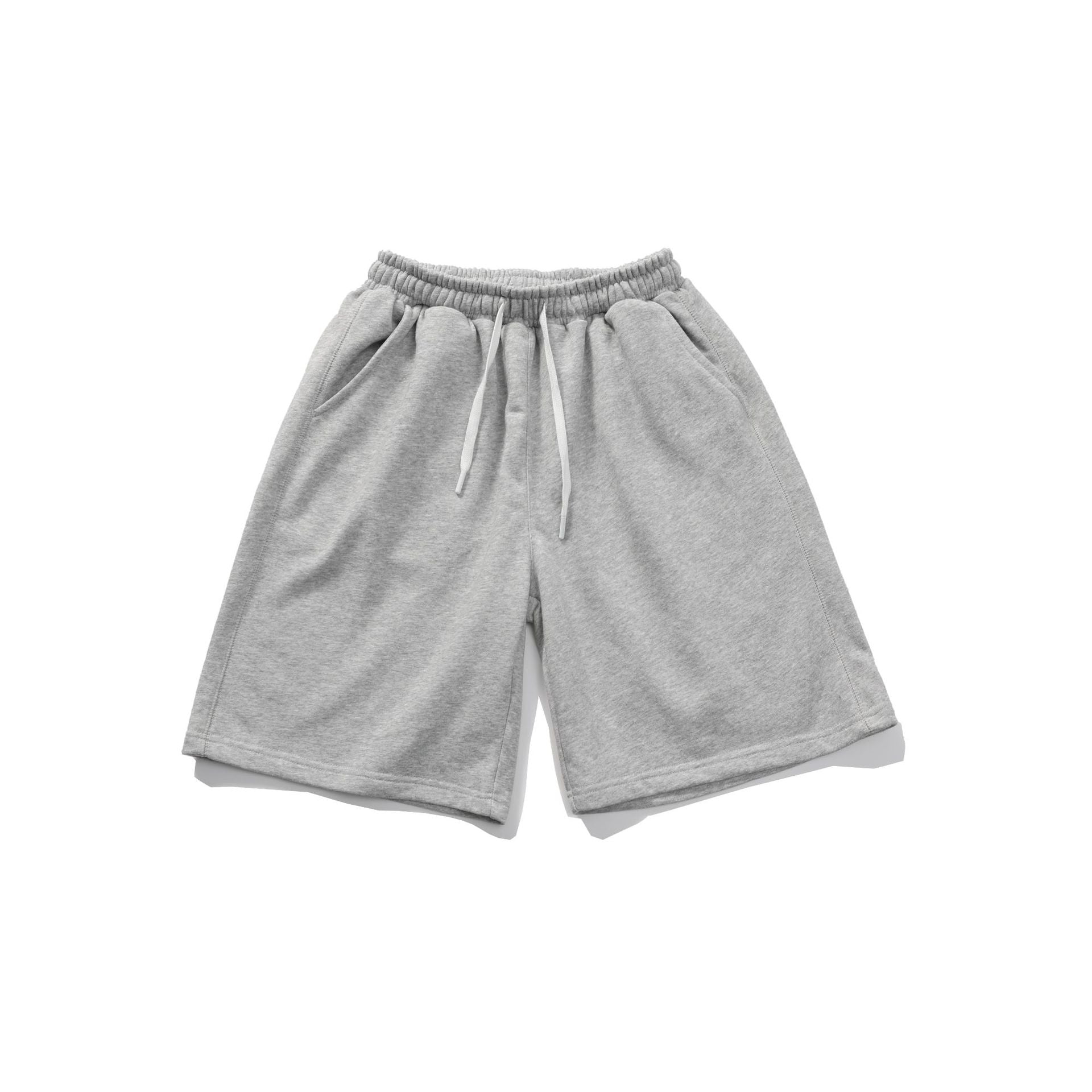 Heavyweight Custom logo Shorts Unisex High Quality Blank Polyester/Cotton Pure Color Screen Printed Heat Transfers for Shorts