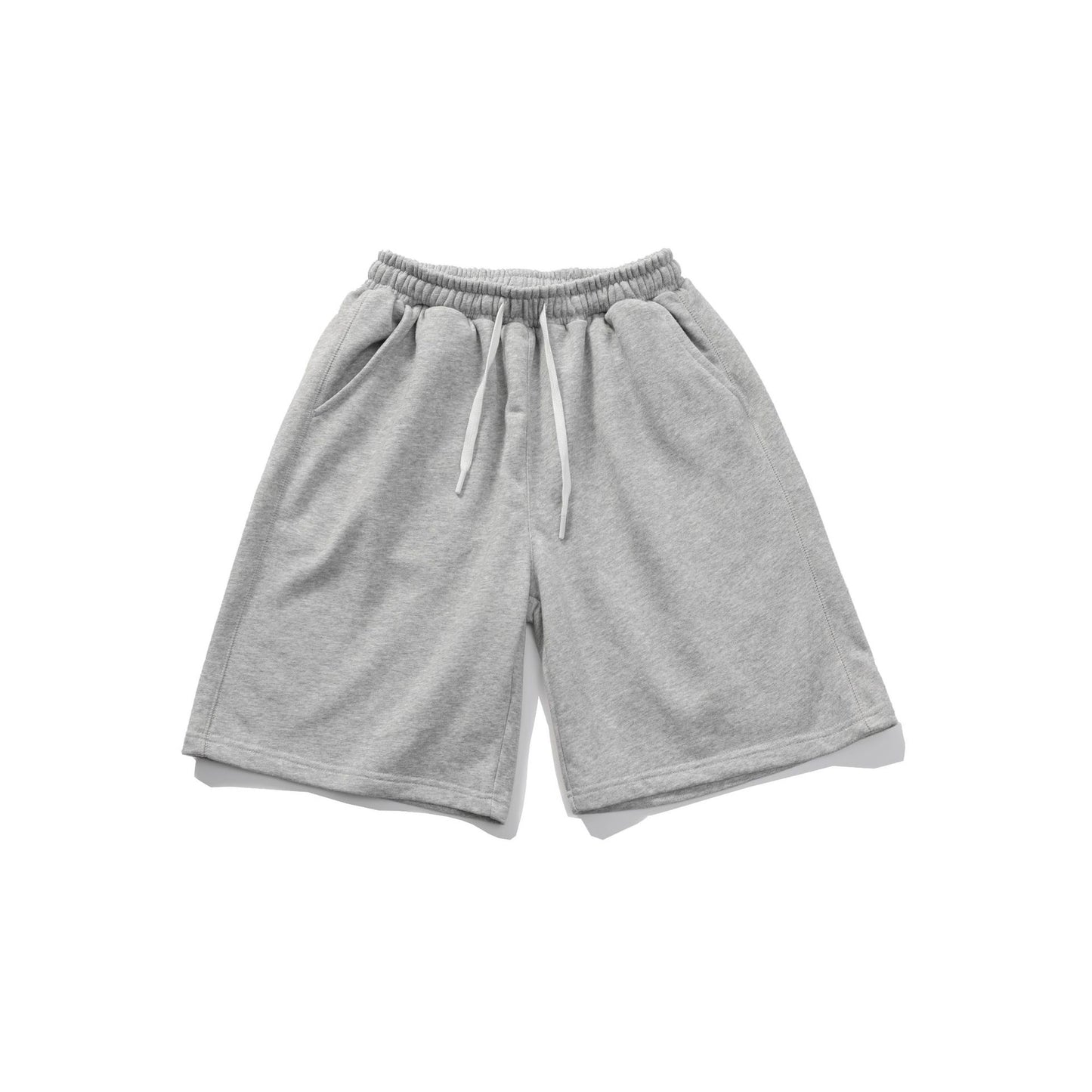 Wholesale Summer High Quality Men's and Women's Matching Solid Color Straight Five Piece Pants Shorts Personalized Design