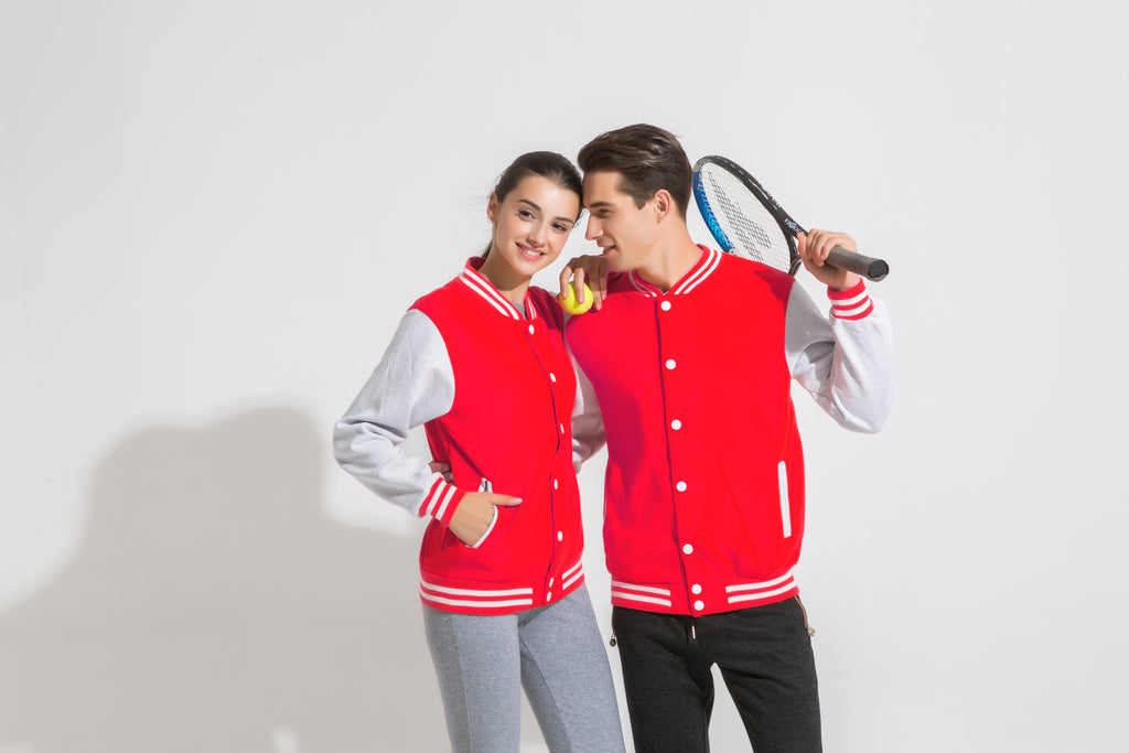 Custom Streetwear Fleece 100% Cotton 600G Heavyweight Baseball Jacket Streetwear High Quality Blanks Cutom Puff Printing Hoodie