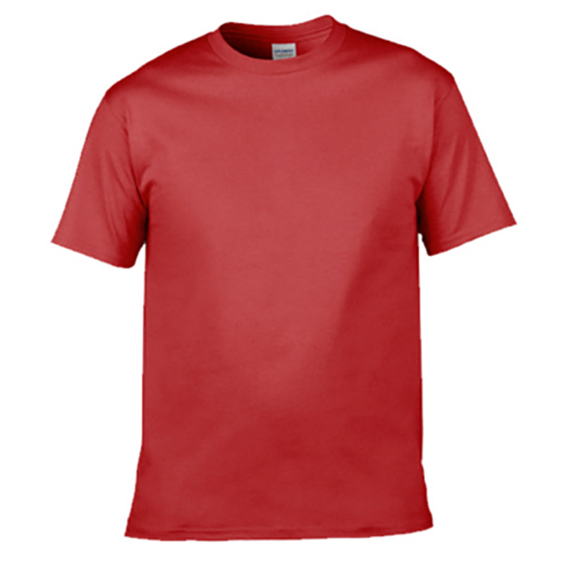 Customized t Shirts 180 Grams of Pure Cotton Straight Tube Without Seams Conforming Fit Style Men High Quality American Style