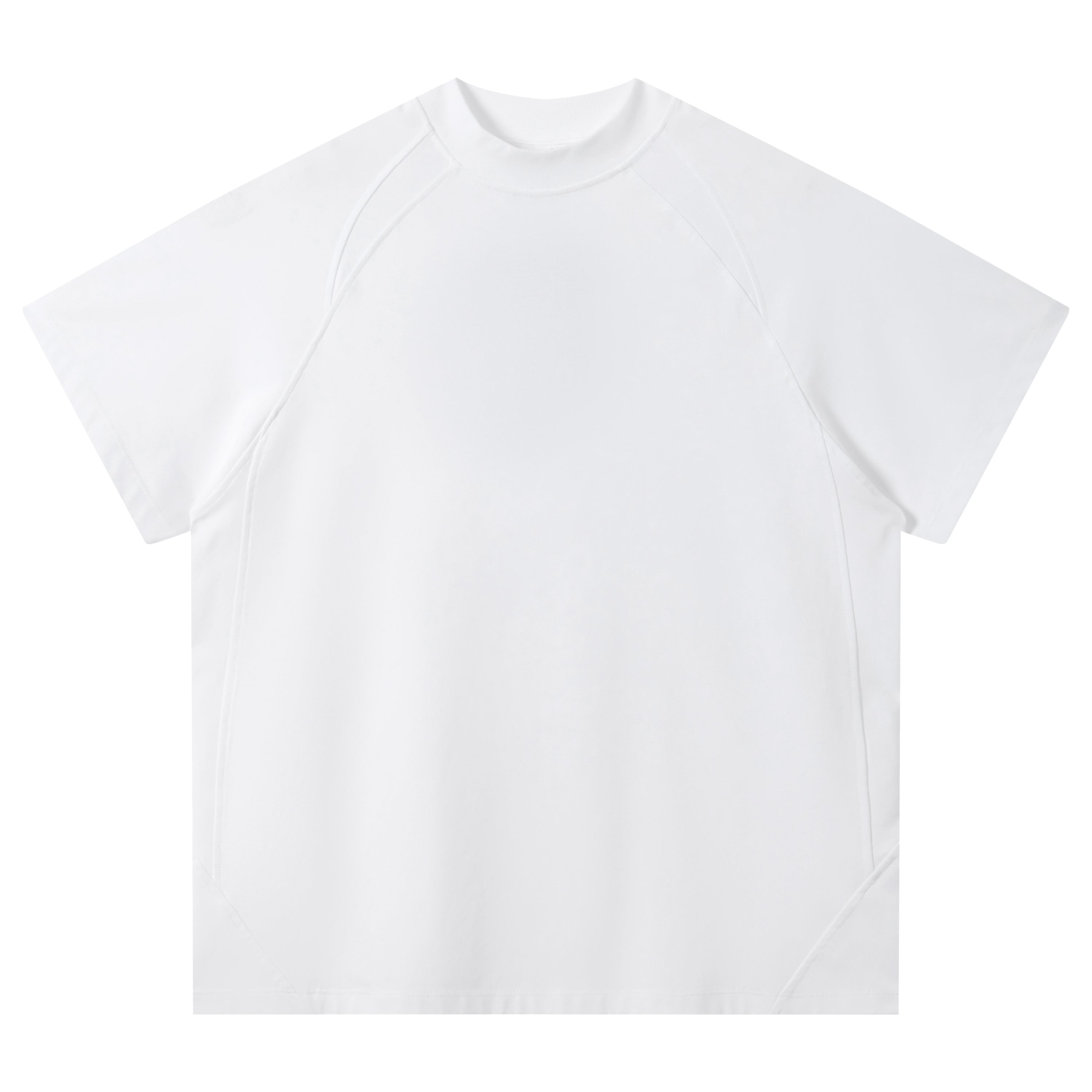 Custom New Design t Shirt Raglan Sleeve High Quality Embroidery logo Streetwear Patchwork Polyester/Cotton Personalized T-shirt