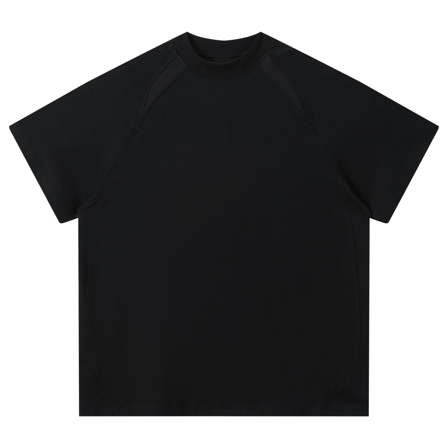 Custom New Design t Shirt Raglan Sleeve High Quality Embroidery logo Streetwear Patchwork Polyester/Cotton Personalized T-shirt