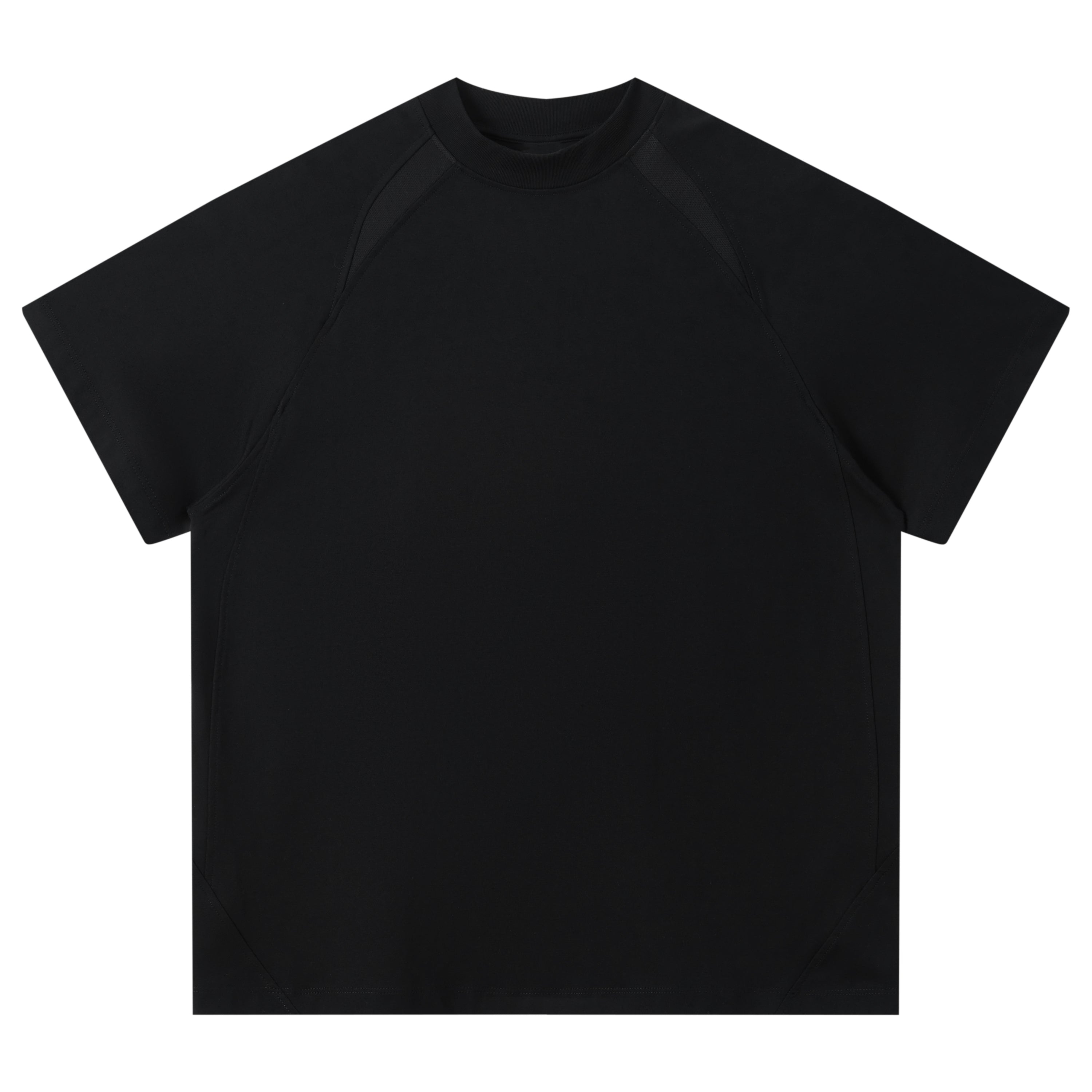 Custom New Design t Shirt Raglan Sleeve High Quality Embroidery logo Streetwear Patchwork Polyester/Cotton Personalized T-shirt