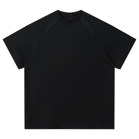 High Quality Streetwear Tshirt Round Neck Gym Custom Puff Printing Sport Ralgan Sleeve Breathable Dtf Transfers for t Shirts