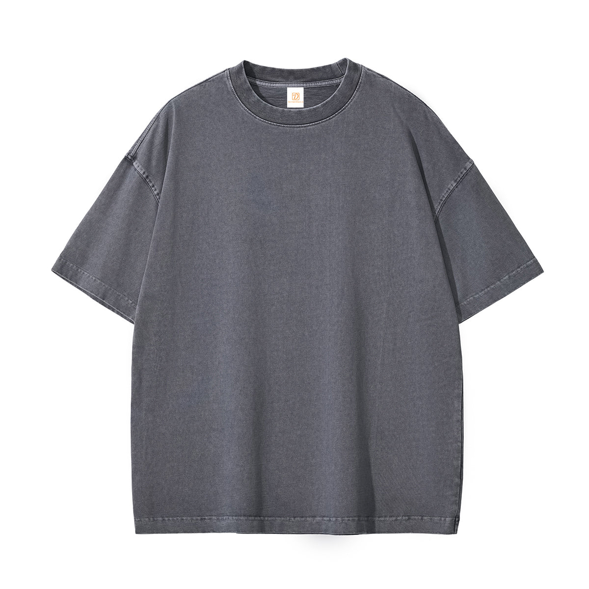 Tshirt Manufacturer Retro Washed and Distressed Men's T-shirt You Can Customize Your Favorite Pattern Tshirt 100 Cotton Blanc