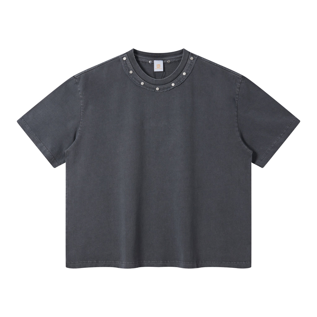 Wholesale T-shirt Vintage Custom 100% Cotton New Style Fashion Summer Short Sleeve Streetwear High Quality Boxy Men's T-shirts