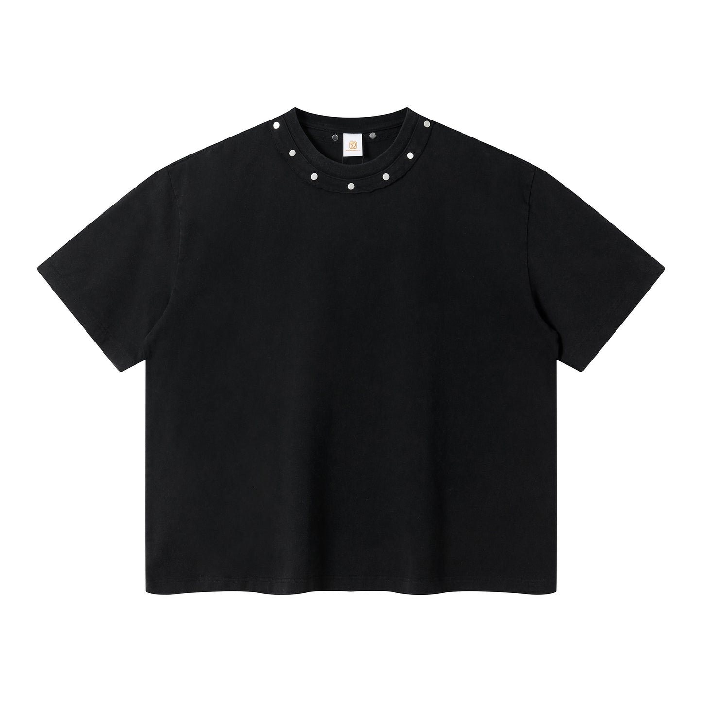 Vintage Boxy Men's T-shirts Streetwear New Style High Quality Custom Washed Heavy Cotton Patchwork Desgin Plain t Shirt 119
