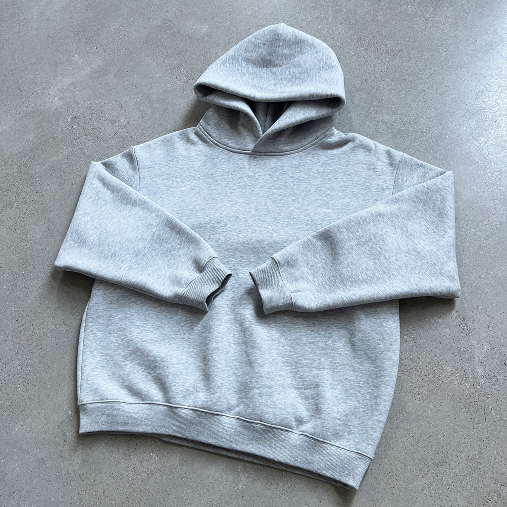 350G Heavyweight Boxy Loose Short Blank Pullover Fleece High Quality Custom Streetwear Fashion Mens Hoodies and Sweatshirts