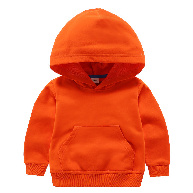 Oem Brand Hoodie Manufacturer 9 Color Children's French-style Pompom Hooded Sweatshirt Autumn and Winter High Quality Design