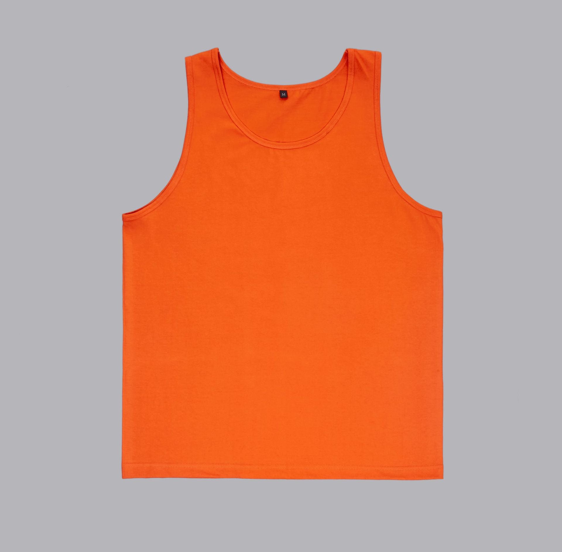 Oem Brand 12 Color Pure Cotton Thin tank Top with Custom Designed Patterns Summer Casual Fashion Style Customized t Shirts