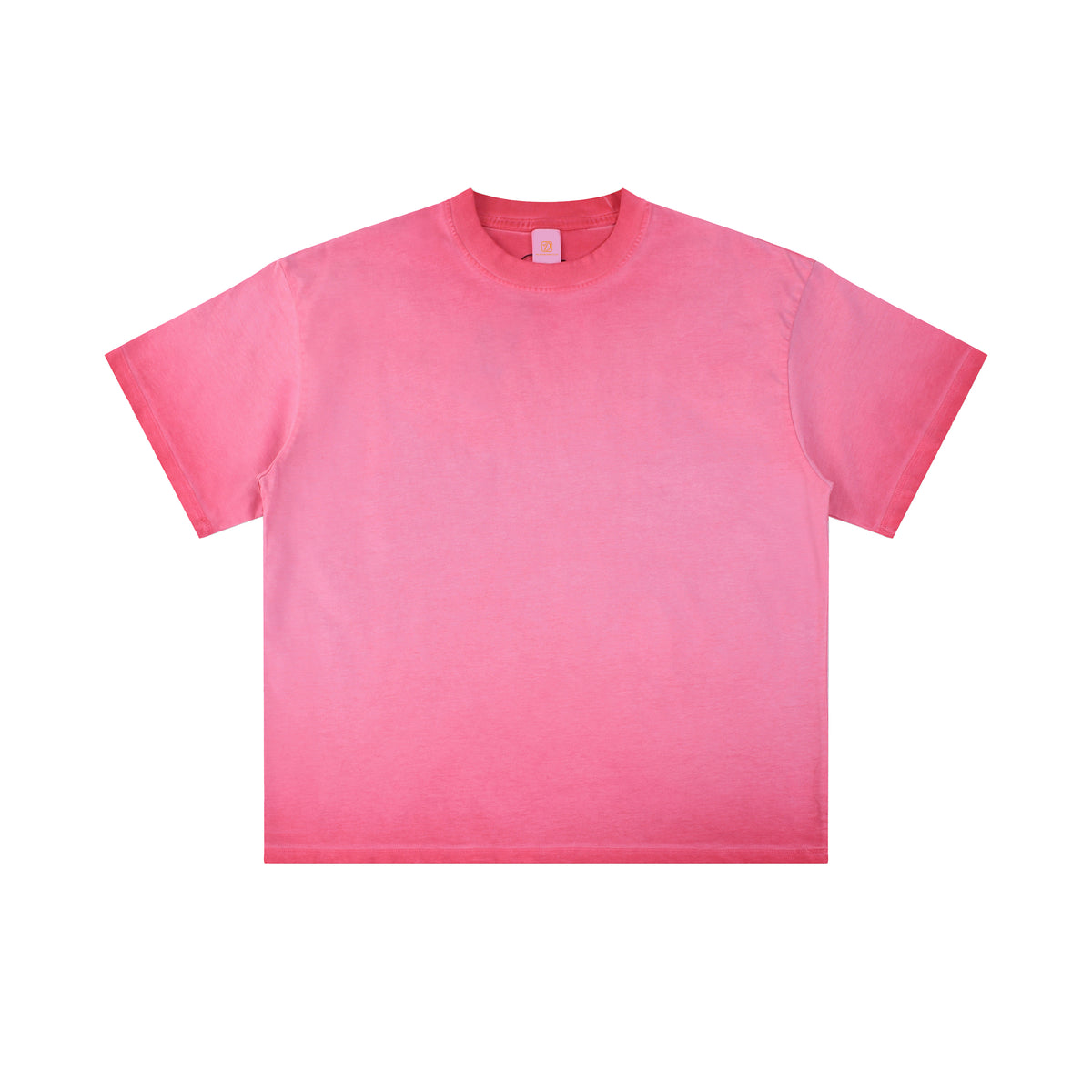 Oem Wholesale Loose Fitting Cotton Casual Brand T-shirt Dyed and Washed Vintage Dropped shoulder T-shirt American Style