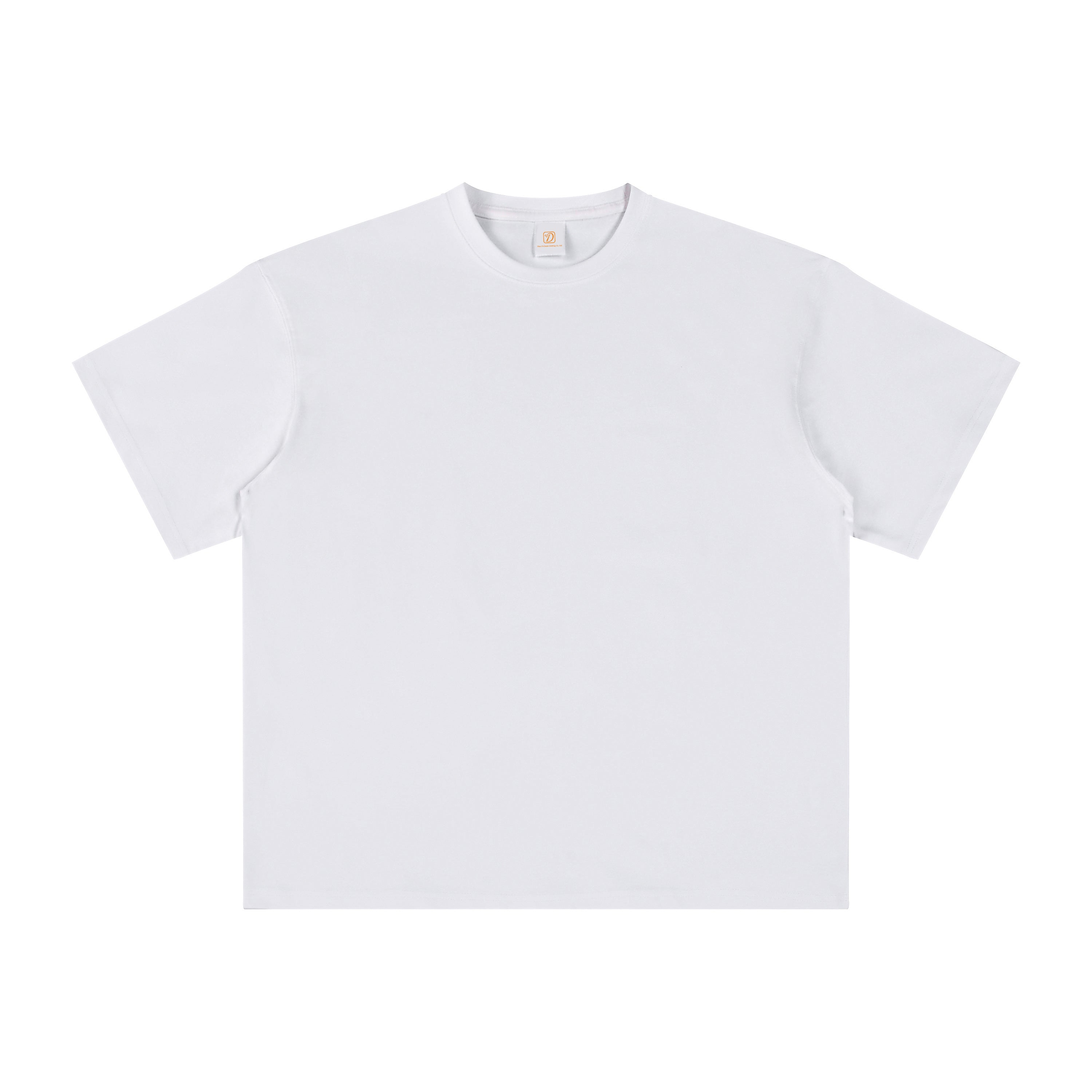 Wholesale Custom Summer T-shirt New Style Short Sleeve High Quality Drop Shoulder Streetwear Fashion Men's Cotton T-shirt