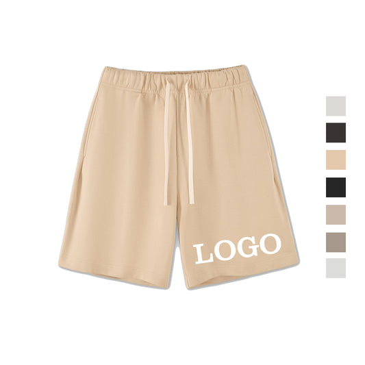 Clothing Manufacturer Custom Heavyweight Shorts Streetwear Summer Design  Unisex High Quality Pure Color Wholesale Shorts