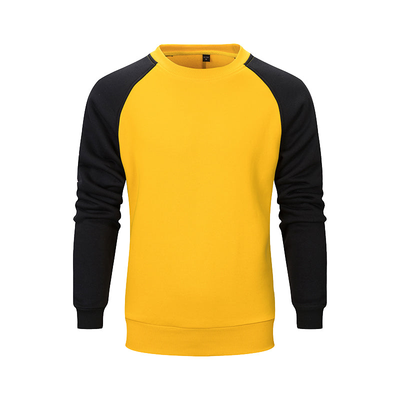 Wholesale Color Matching High Quality Blank Pullover Polyester Custom Men's Hoodies & Sweatshirts