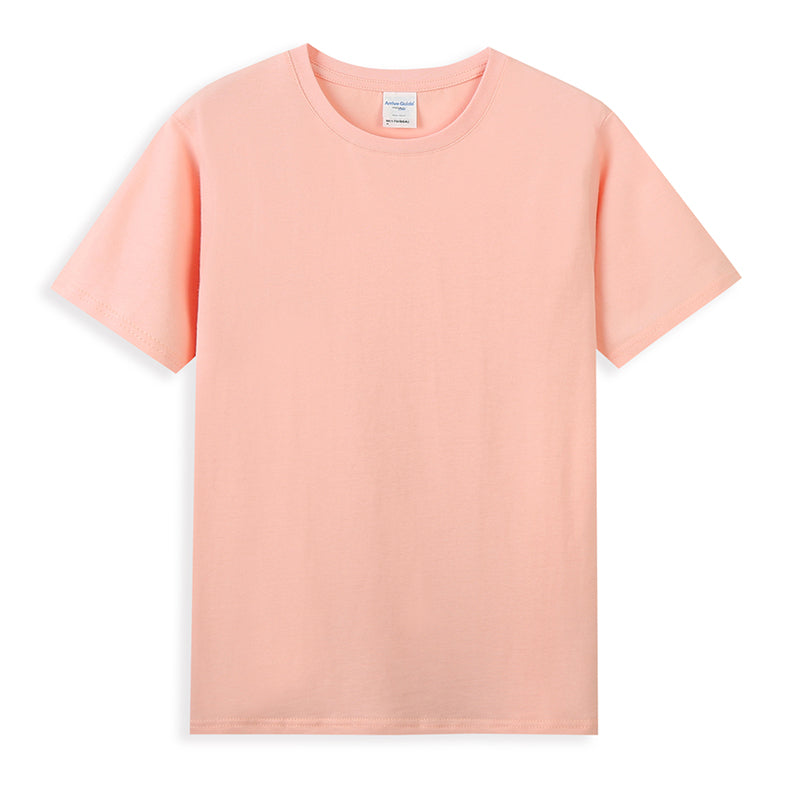 Custom Basic Black t Shirt Wholesale Streetwear High Quality Blank Pure Color Regular Fit Summer Short Sleeve Plain t Shirt