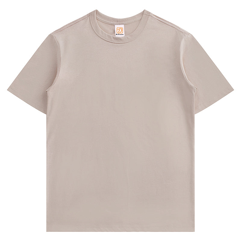 Manufacturer t Shirts Wholesale Casual Wholesale Cotton Screen Printed 210g High Quality Tshirt Custom logo New Design T-shirts