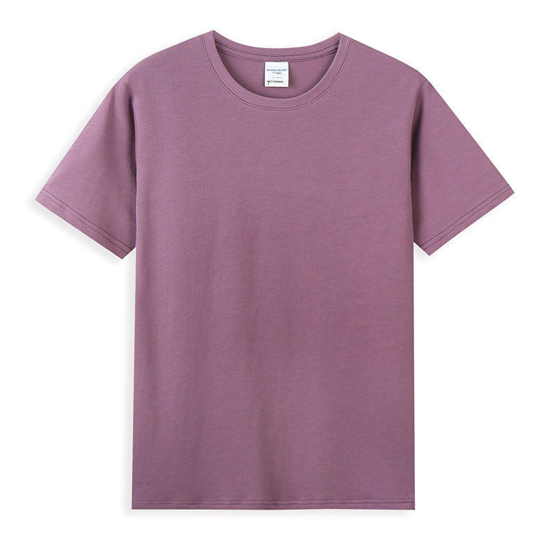 Plus Size Men's T-shirt Regular Fit High Quality Multi Color Blank Streetwear 100% Cotton Black Plain Tshirts for Printing