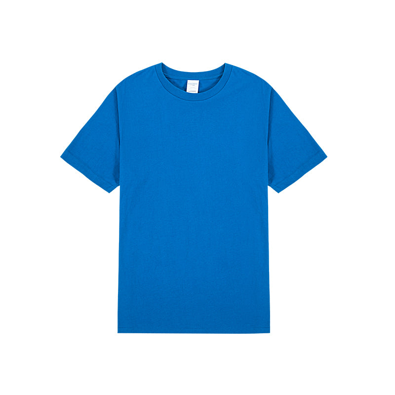 Oversized Men's T-shirts Custom Personalized Short Sleeve Round Neck Loose High Quality Blank Heavy Cotton Streetwear Tshirt