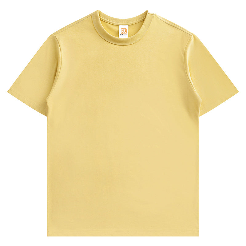 Oem Custom Men's T-shirts Blank O-neck Embroidery logo Streetwear New Style Wholesale Fashion Short Sleeve Blank Plain t Shirt