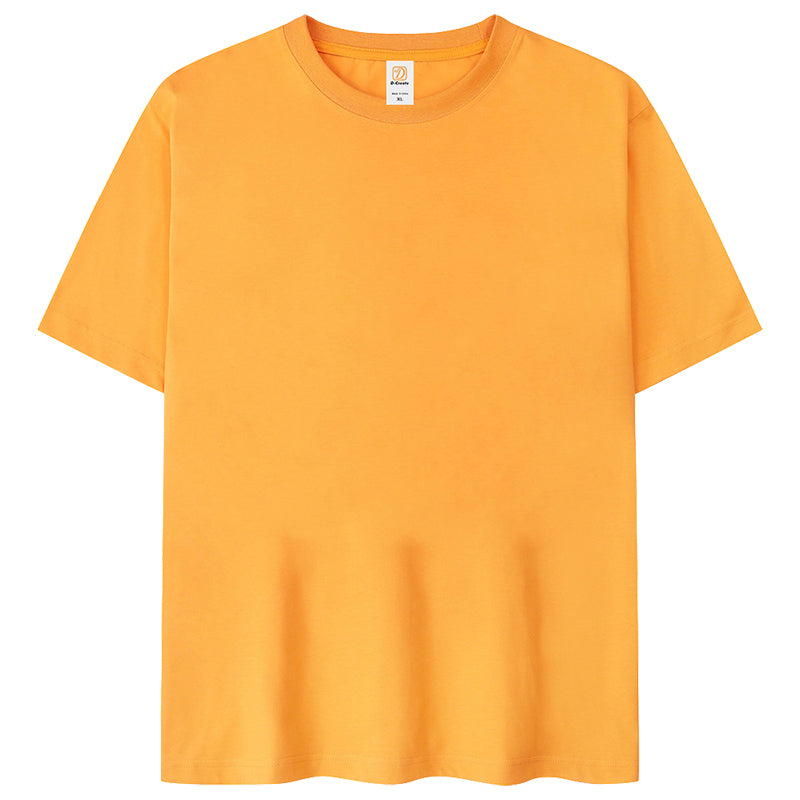 205g Custom Heavy Cotton t Shirt Blank Round Neck High Quality Streetwear Gym Casual Summer New Design Short Sleeve T-shirts