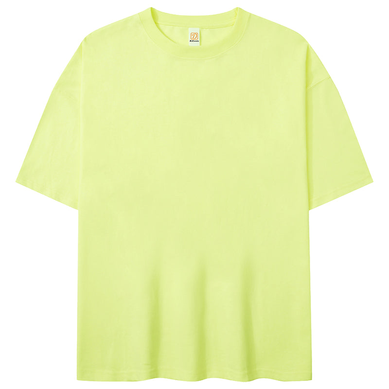 Loose Fitting Dropped Shoulder T Shirt Personalized Vintage Style t Shirt Design Printing Custom Customized Favorite Pattern