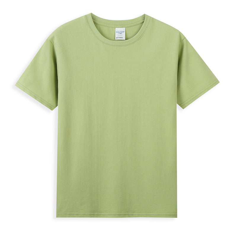 Plus Size Men's T-shirt Regular Fit High Quality Multi Color Blank Streetwear 100% Cotton Black Plain Tshirts for Printing