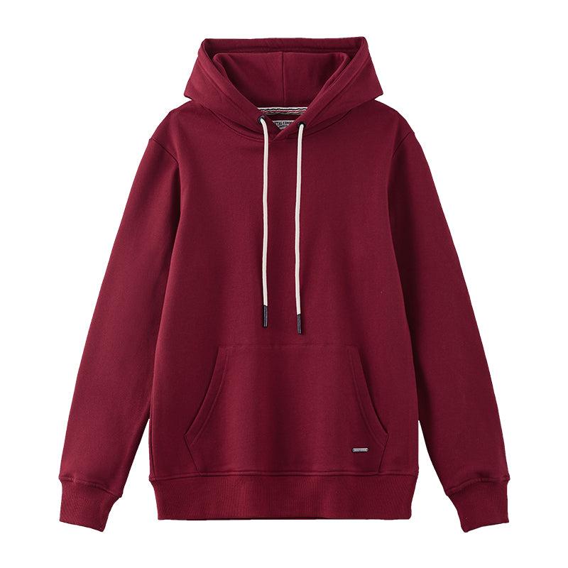 Hot Selling Black Custom Hoodies Wholesale 100% Cotton 360g Distressed Embroidery Unisex High Quality Drop Shoulder Plain Hoodie