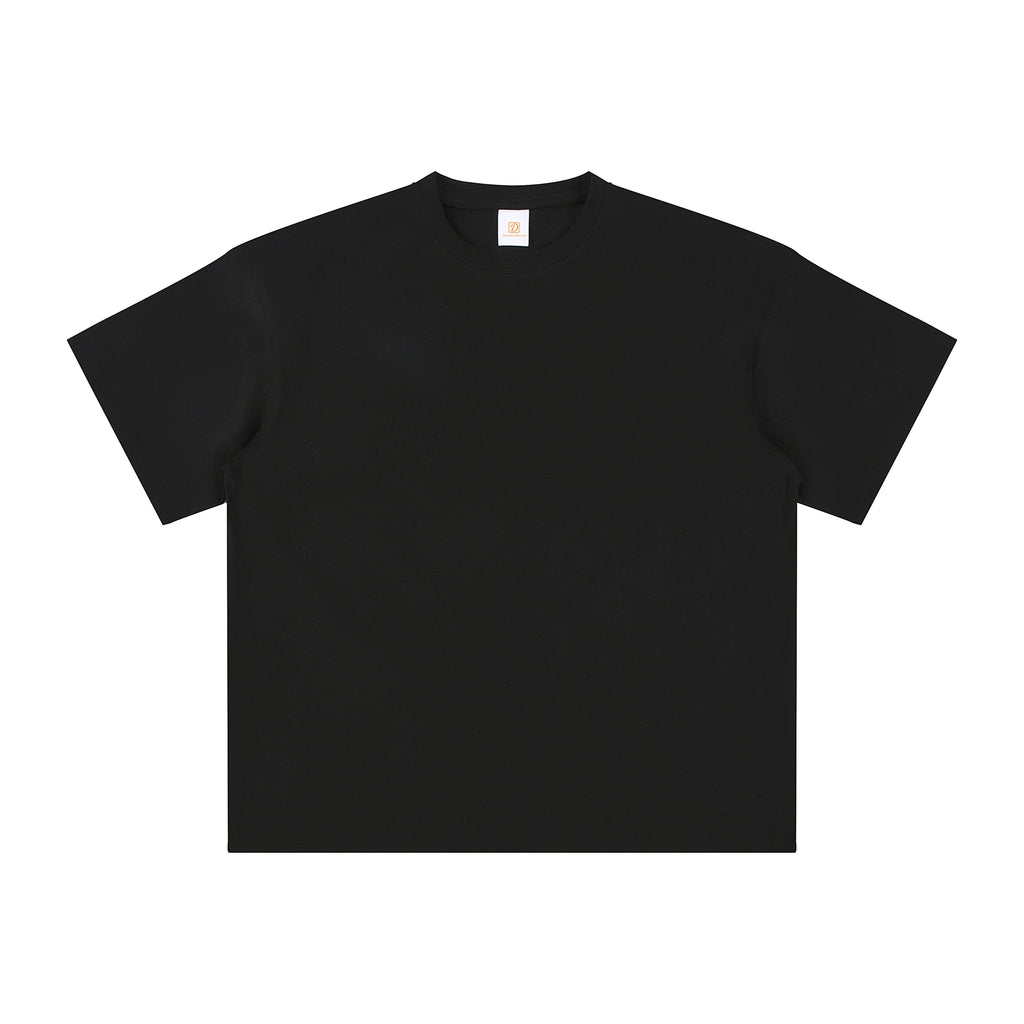Men's T-shirts Streetwear Summer Short Sleeve Multi Color Heavy Cotton Tee Shirt High Quality Round Neck Embroidery t Shirts