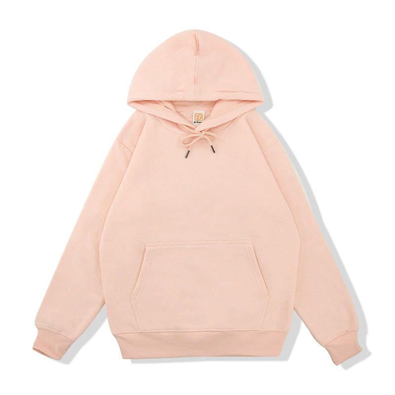 Wholesale Customized 11 Color Fleece Pullover with Hood Tailored Fit Design Heavyweight Pullover Hoodie Autumn and Winter Style