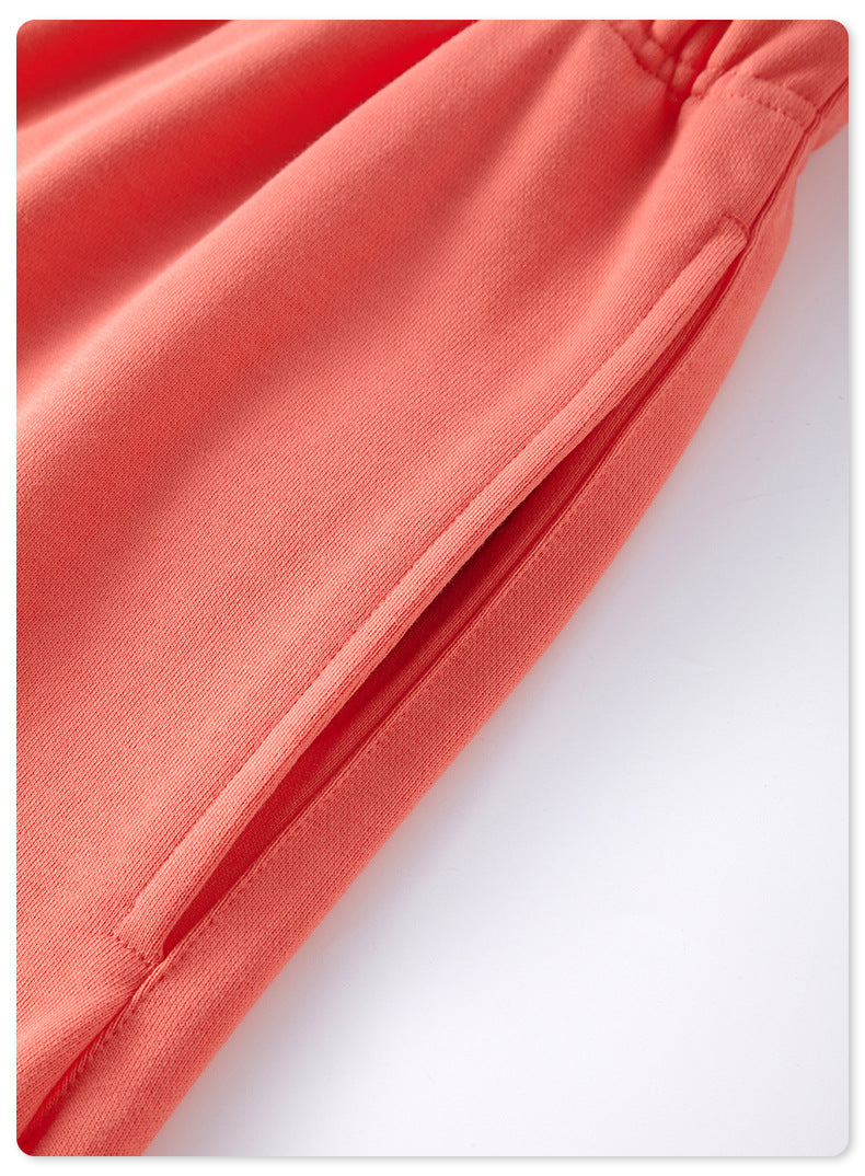 Plus Size Drop Shoulder Custom logo 100% Cotton High Quality Heavyweight Streetwear Tf Transfers for t Shirts Set