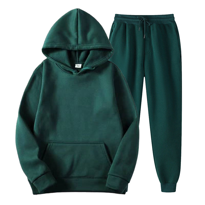 Winter Style 100%polyester Pullover Set Fit Model Suit Customized You Like Patterns Loose Fitting Casual Brand Vintage Suit