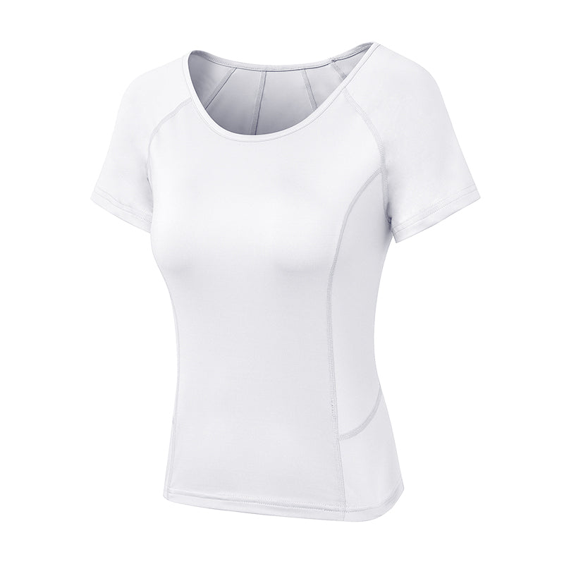 Women's T-Shirts Summer Short Sleeve Elastic Quick-drying High Custom Puff Print Round Neck Personalized Fashion Dtf Transfers T-Shirt Design