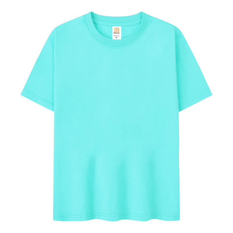 Unisex T Shirt for Summer Customized LOGO Manufacturer High Quality Streetwear Style Embroidered Cropped  Printing Custom