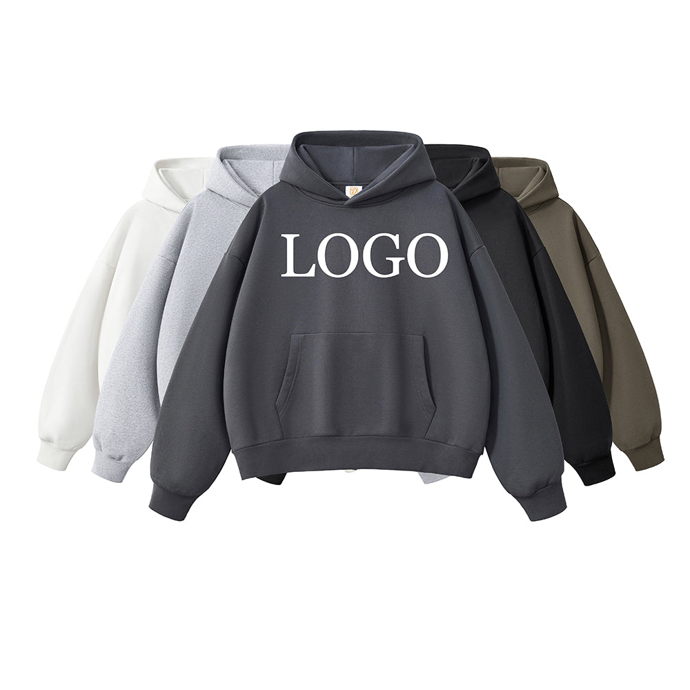 Custom Men's Essentials Hoodies Custom logo High Quality Blank Fleece High Quality Blank Polyester/Cotton Streetwear Hoodies