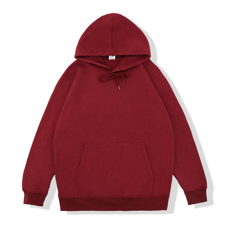 Wholesale Customized 11 Color Fleece Pullover with Hood Tailored Fit Design Heavyweight Pullover Hoodie Autumn and Winter Style