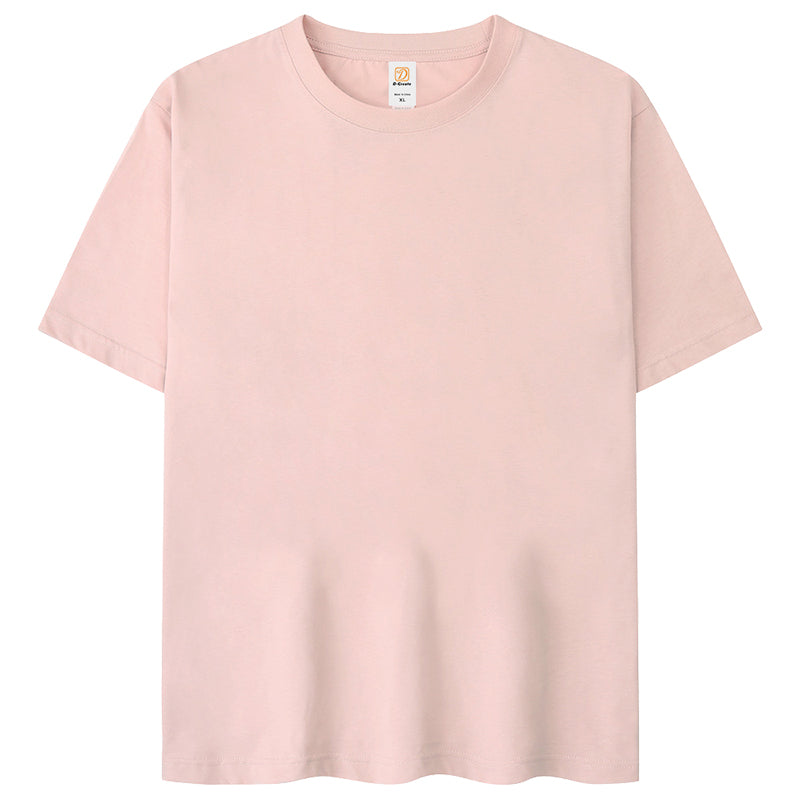 205g 100% Cotton t Shirts Plus Size High Quality Multi Color Fashionable Summer Short Sleeve High Quality Regular Fit Tshirt