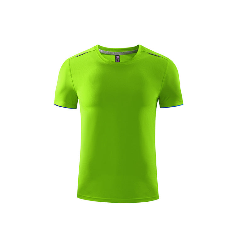 Men's T-shirts Lightweight Blank Polyester Custom Screen Printed Quick-drying Round Neck Sport  Heat Transfers for T-shirts