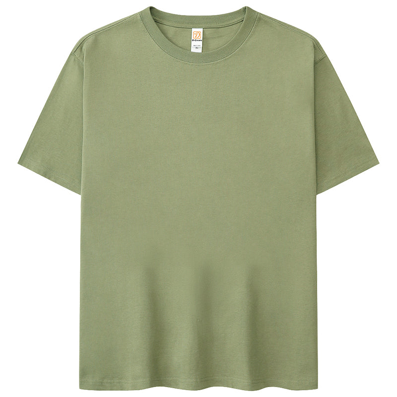 Men's T-shirts Custom Loose Short Sleeve Wholesale High Quality 100% Cotton Oversize Personalized Heat Transfers for T-shirts