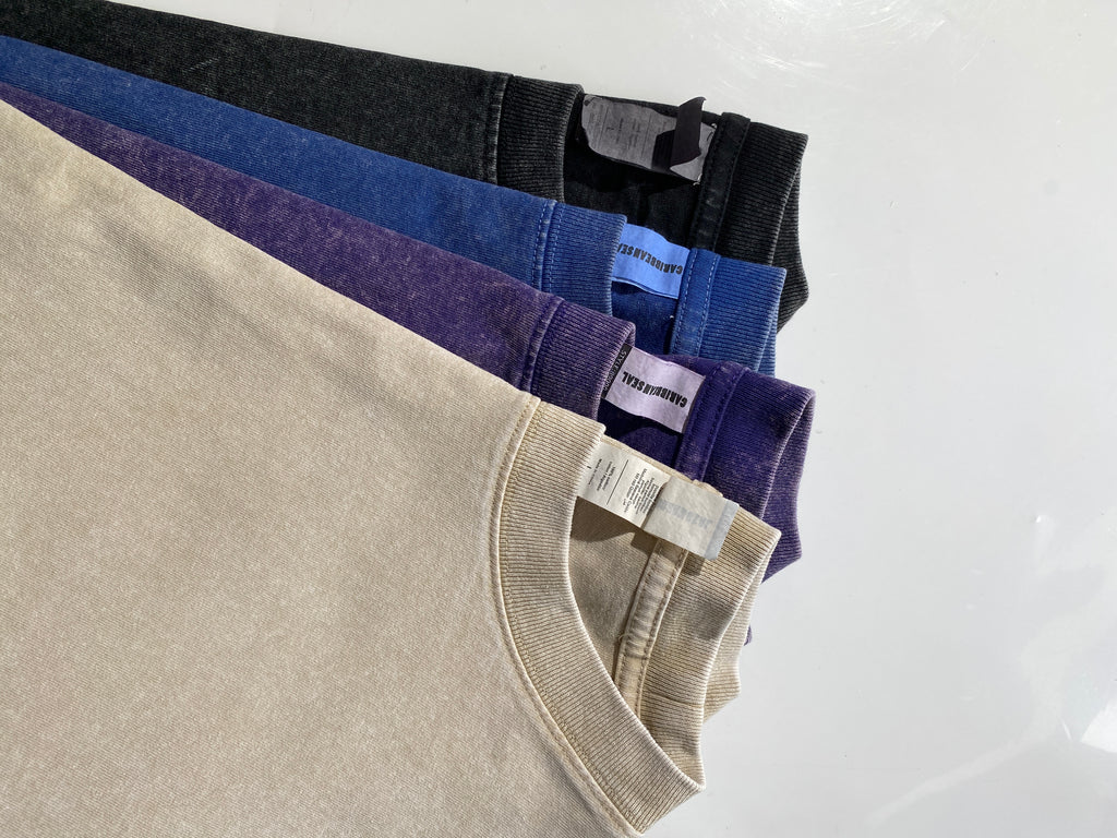 Custom T Shirt logo Vintage Heavy Cotton Washed High Quality Fashion Streetwear Blank Round Neck Drop Shoulder Unisex T-shirts