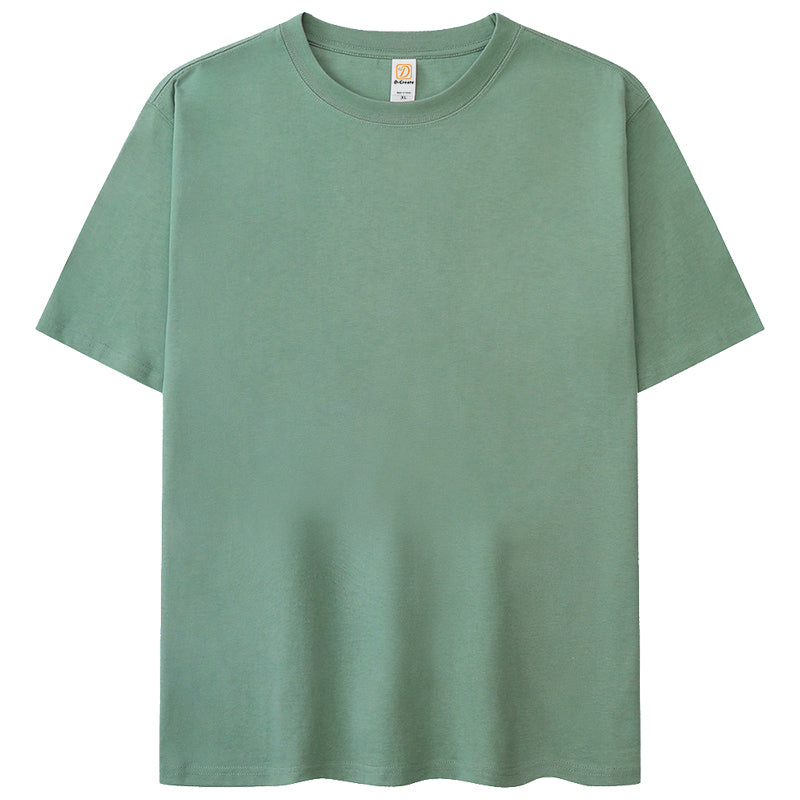 Men's T-shirts Custom Loose Short Sleeve Wholesale High Quality 100% Cotton Oversize Personalized Heat Transfers for T-shirts